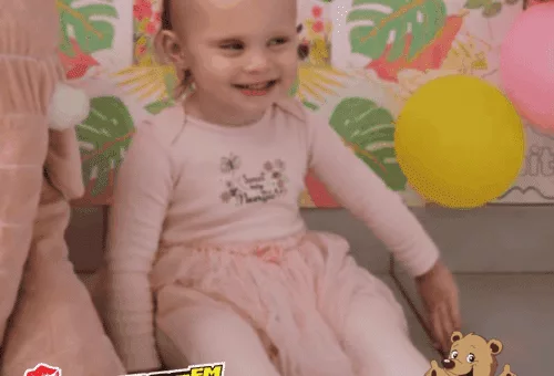 Hot Cares helps little Isabel take her first look at the world